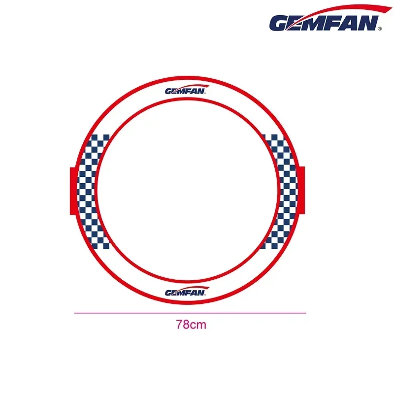 Puerta de carrera Gemfan Circl - Drone Racing Flag reseña y precio